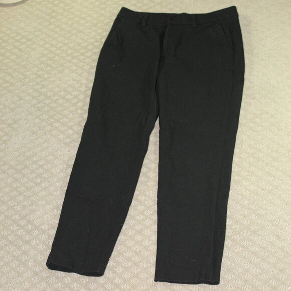 Gap Women's Size 6 Black Slim Ankle Stretch Twill Pants - Picture 1 of 8